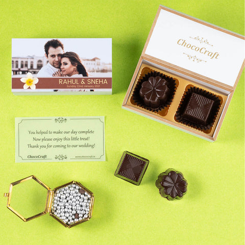 Wedding Return Gifts - 2 Chocolate Box - Assorted Chocolates (Sample)