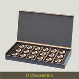 Vibrant Design Personalized Chocolate Gift Box for Birthday (with Printed Chocolates)