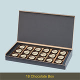 Vintage Design Chocolate Gift Box for Birthday (with Printed Chocolates)