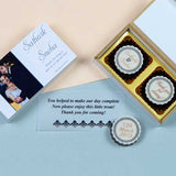 Anniversary Return Gifts - 2 Chocolate Box - All Printed Chocolates (Minimum 10 Boxes)