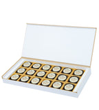 White Marble Design Get Well Soon Gift (with Printed Chocolates)