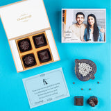 Wedding Return Gifts - 4 Chocolate Box - Assorted Chocolate (Minimum 10 Boxes)