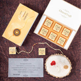 A Special Bond -  Gift with Wrapped Chocolates (Rakhi Pack Optional)