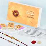 A Special Bond -  Gift with Wrapped Chocolates (Rakhi Pack Optional)