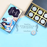 Anniversary Return Gifts - 6 Chocolate Box - All Printed Chocolates  (Minimum 10 Boxes)