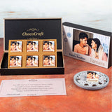 Knot of Trust - Rakhi Gift for Sister with Wrapped Chocolates