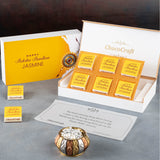 Thread of Love - Rakhi Gift for Sister with Wrapped Chocolates
