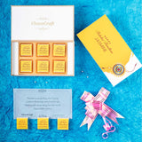 Thread of Love - Rakhi Gift for Sister with Wrapped Chocolates