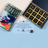 Anniversary Return Gifts - 12 Chocolate Box - Assorted Chocolates (Minimum 10 Boxes)