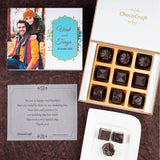 Wedding Return Gifts - 9 Chocolate Box - Assorted Chocolates (Sample)