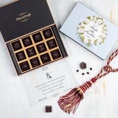 Wedding Return Gifts - 12 Chocolate Box - Assorted Chocolates (Minimum 10 Boxes)