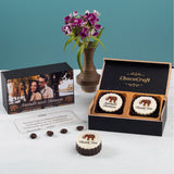 Wedding Return Gifts - 2 Chocolate Box - All Printed Chocolates (Minimum 10 Boxes)