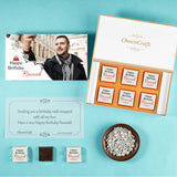 Elegant Chocolate Gift Box for Birthday (with Wrapped Chocolates)