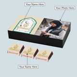 Personalised Gift Box for Eid with Wrapped Chocolates