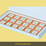 Personalised Chocolate Gift Box for Mother's Day (with Wrapped Chocolates)