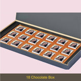 Special Mother's Day Chocolate Gift Box Personalised with Photo (with Wrapped Chocolates)