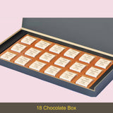 Floral Theme Personalised Mother's Day Gift (with Wrapped Chocolates)