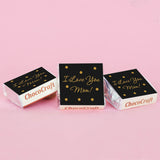 Black & Gold Personalised Gift for Mother's Day (with Wrapped Chocolates)