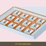 Personalized Eid Gift Box with Wrapped Chocolates