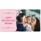 Personalised Happy Mother's Day Gift (with Wrapped Chocolates)