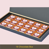 Heart Design Personalized Get Well Soon Gift (with Wrapped Chocolates)