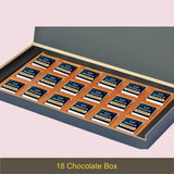 Personalised Chocolate Gift Box for Eid Celebration with Wrapped Chocolates
