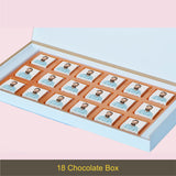 Personalized Eid Gift Box with Wrapped Chocolates