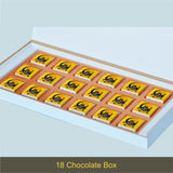 Unique Personalised Gift Box for Eid with Wrapped Chocolates