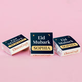Personalised Chocolate Gift Box for Eid Celebration with Wrapped Chocolates