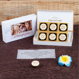 I Love You Chocolate Gift Box Personlized with Photo (with Printed Chocolates)