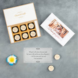 I Love You Chocolate Gift Box Personalized with Photo (with Printed Chocolates)