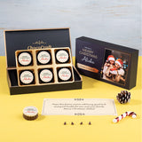 Personalised Merry Christmas Gift Box with Printed Chocolates