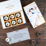 Personalised New Year Gift with Photo Chocolates