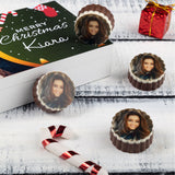 Photo Chocolate with Personalised Christmas Gift Box