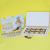 Birthday Return Gifts - 12 Chocolate Box - All Printed Chocolates (Sample)