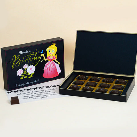 Birthday Return Gifts - 12 Chocolate Box - Assorted Chocolates (Minimum 10 Boxes)