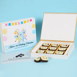 Birthday Return Gifts - 9 Chocolate Box - All Printed Chocolate (Sample)