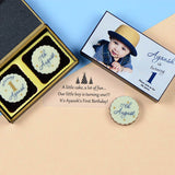 1st Birthday Invitations - 2 Chocolate Box - All Printed Chocolates (Sample)