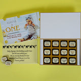 Birthday Return Gifts - 12 Chocolate Box - All Printed Chocolates (Sample)