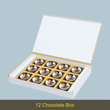 Photo Chocolates in Personalised Birthday Gift Box (with Printed Chocolates)