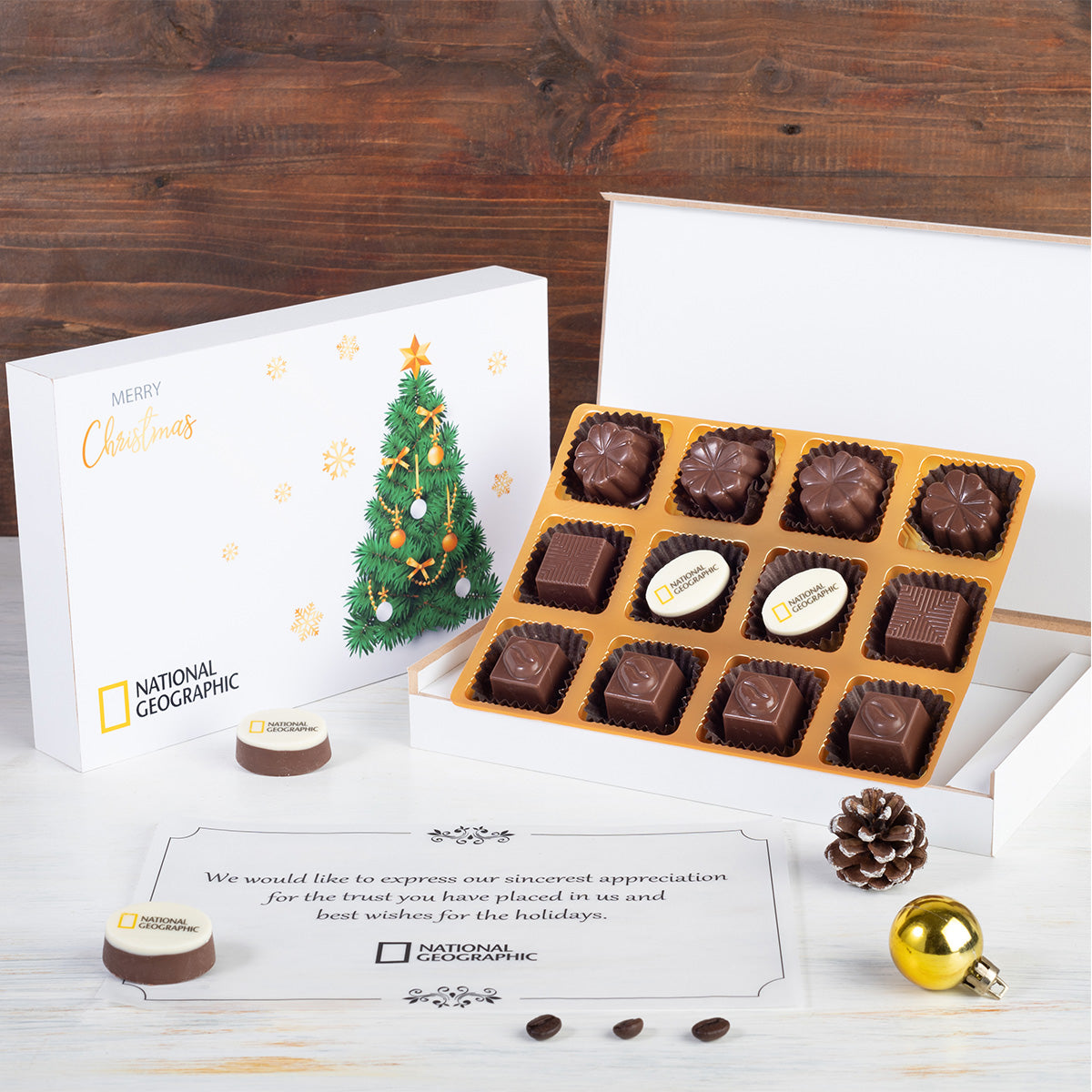 Unboxing the 12-piece box delivers wow factor in the best corporate holiday gifts