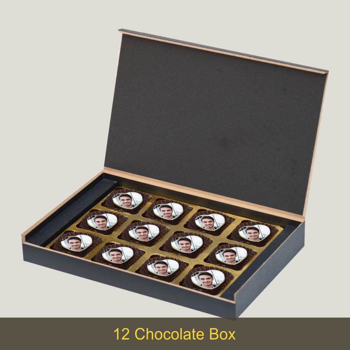 Box view of birthday gift for husband and personalized birthday gifts for him