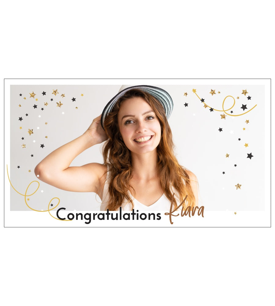 Box for congratulations gift for best friend chocolates