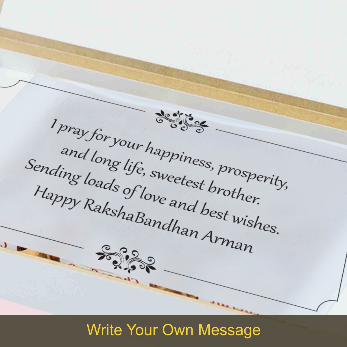 Couple unboxing gift for bhaiya bhabhi on rakhi