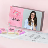 Personalised Chocolate Birthday Gift with Photo (with Wrapped Chocolates)
