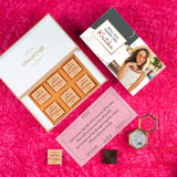 Unique Wedding Proposal Chocolate Gift Personalized with Photo (with Wrapped Chocolates)