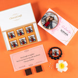 Photo Chocolate Personalised I Love You Gift (with Wrapped Chocolates)