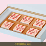 Hearts Theme Mother's Day Gift Personalised with Photo (with Wrapped Chocolates)