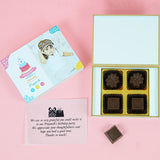 Birthday Return Gifts - 4 Chocolate Box - Assorted Chocolate (Sample)